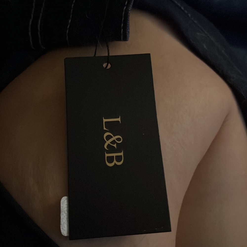L & B Style LB639 Bohemian Boyfriend Jeans - Picture 3 of 7